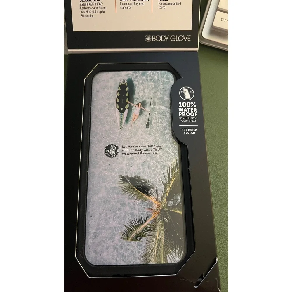 Body Glove Tidal Phone Case iPhone 13 Pro Max Black Waterproof Rugged New